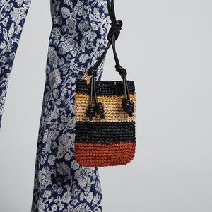 ❗️LAST CHANCE❗️ULLA JOHNSON SEFINA raffia bag